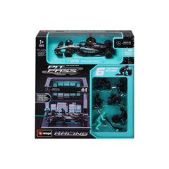 Macheta Bburago 1:43 Formula Pit Pass-Mercedes Amg Petr. W15 Team #44 Lewis Hamilton Bb38452/44