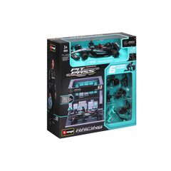 Macheta Bburago 1:43 Formula Pit Pass – Mercedes AMG Petronas W15 Team #63 George Russell Bb38452/63