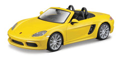 Macheta Bburago 1:32 Colectie-Porsche 718 Boxster Galben Metalic Bb43049Gal