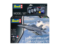 Avion Revell Model Set Lockheed Martin F-35A Lightning Ii Scara 1:72 Rev63799