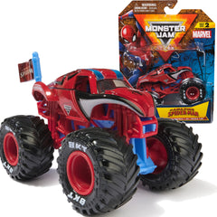 Monster Jam Camionul Gigant Marvel Monster Truck Scara 1/64 The Amazing Spiderman Spm 6069960-20148215