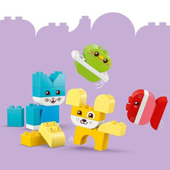LEGO® DUPLO® Animăluțe De Companie Creative 3 În 1
