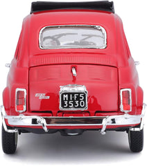 Macheta Burago 1:24 Fiat 500 L Rosu Bb20001B-22099