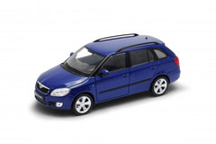 Macheta Welly 1:24 Skoda Fabia Combi Ii 2009 Albastru W22519W-Blue