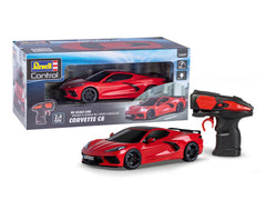 Revell Control Masina Rc La Scara Corvette C8 Scara 1:24 Revrc24697