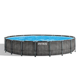 INTEX Piscina 5.49M X1.22M Greywood Prism Frame Ix26744