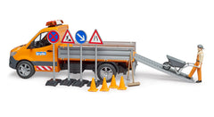 Vehicul Mercedes-Benz Sprinter Comunal cu figurina si accesorii 02677