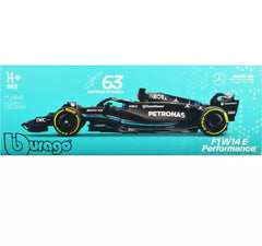 Macheta masinuta Bburago FORMULA 1 1/24 Mercedes AMG F1 Team #63 George Russel cu casca 28028/63