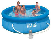 Piscina Intex Easy Set cu inel gonflabil d=305 cm, inaltime 76cm. Sistem de filtrare inclus 28122