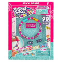 Bratari Cu Stickere Sticki Rolls Single Pack Scsr100 Roz