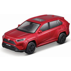 Macheta Bburago 1/43 Street Fire Blister 2022 Toyota Rav4 Rosu Metalic Bb30001-30466