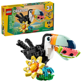 Lego Animale Salbatice: Tucan Tropical L31173