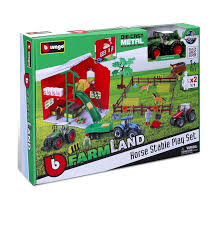 Set Farmland Playset Tractor Cu Calut Bb31682Verde