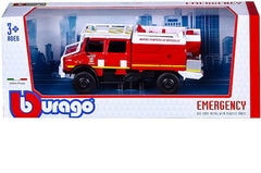 Macheta Bburago Emergency Vehicol Scara 1/50 Masina Pompieri Cu Scara Bb32025A1-32017