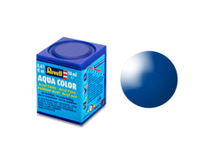 Vopsea Pe Baza De Apa Revell Gloss Blue Ral 5005 18ml Rev36152