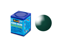 Vopsea Pe Baza De Apa Revell Gloss Sea Moss Green Ral 6005 18Ml Rev36162