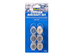 Vopsea Pe Baza De Apa Revell Civilian Aircraft Set 6X 5Ml Rev39072