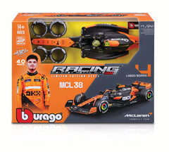 Macheta Bburago 1:24 Formula M1 Model Kit - Mc Laren Mcl38 -Lando Noris Bb28511