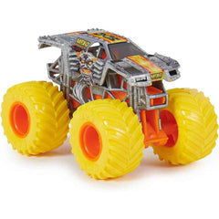 Set 2 masinute Monster Jam scara 1/16, Grave Digger vs Max-D, SPM6064128-20144317