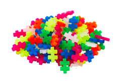 Puzzle Plus-Plus Neon Mix 100 Buc In Tub Plus4024