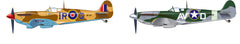 Macheta aeromodele de construit Italeri Supermarine Spitfire Mk.Vb 1:72 ITA 001