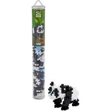 Puzzle Plus-Plus Panda 100 Buc In Tub Plus4195