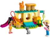 LEGO® Friends - Aventuri pe terenul de joaca pentru pisici 42612, 87 piese