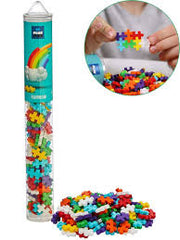 Puzzle Plus-Plus Rainbow Mix 100 Buc In Tub Plus4265