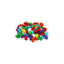 Puzzle Plus-Plus Rainbow Mix 100 Buc In Tub Plus4265