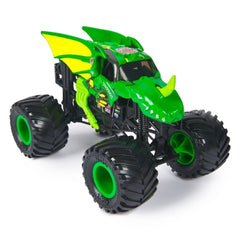 Masinuta metalica Monster Jam, scara 1/24, Dragonoid Bakugan, SPM6056371-20144300
