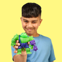 Figurina Goo Jit Zu Meteor Madness S13 Hero Pack Rock Jaw Goj43013A-43017