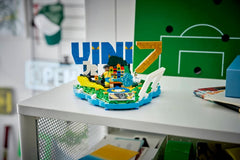 Set de constructie LEGO® Editions - Vini Jr. – Momente importante din fotbal 43027, Jucarii pentru Copii, Jucarii pentru Baieti, Decoratiuni pentru Living, Idee de Cadou pentru Copii, 510 piese