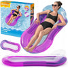 BESTWAY Saltea de plaja gonflabila cu plasa, roz, BW43103