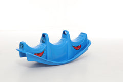 Balansoar pentru copii, 3 locuri Dohany albastru DO2080A