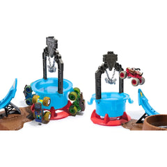 Monster Jam Set Aruncatoarele De Noroi Mud Blasters Spm6072014