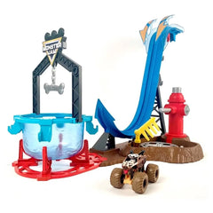 Monster Jam Set Aruncatoarele De Noroi Mud Blasters Spm6072014