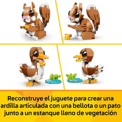 LEGO® Creator 3 în 1 – Animale adorabile: Cățeluș jucăuș