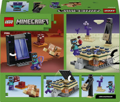 LEGO® Minecraft® - Călătorie Prin Portalurile Nether Și End