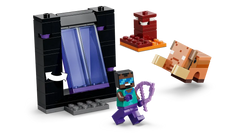 LEGO® Minecraft® - Călătorie Prin Portalurile Nether Și End