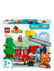LEGO Camion De Pompieri Cu Furtun Și Pompier