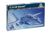 Macheta aeromodele de construit Italeri Mc Donnell Dougles F/A-18C/D Wild Weasel 1:72 ITA 016