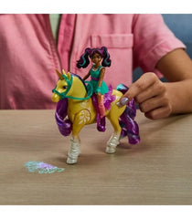 Uca Set Papusa Ava Si Unicorn Cu Lumini Magice Si Accesorii Spm6072482