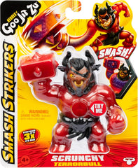 Goj42792-42796 Figurine Goo Jit Zu Stretch Hero Smash Strikers Terrorbull
