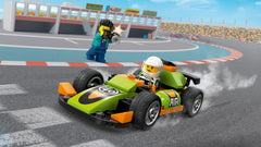 LEGO® City - Masina de curse verde 60399, 56 piese
