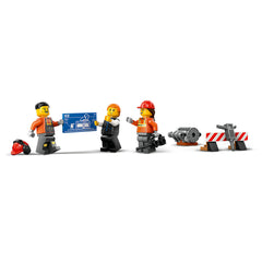 LEGO® City - Excavator galben de constructii 60420, 633 piese