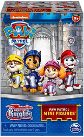 Figurine Paw Patrol cavaleri de salvare in cutie misterioasa SPM6062143