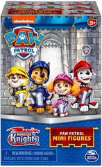 Figurine Paw Patrol cavaleri de salvare in cutie misterioasa SPM6062143