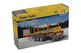 Kit de construit semiremorca TRANSPORT BUSTENI, Lungime 56 cm, Scara 1:24, 3868