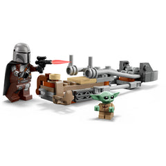 LEGO® Star Wars - Motocicleta Rapidă A Lui Mandalorian Și Grogu