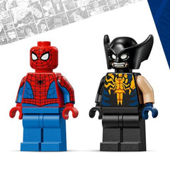 LEGO® Marvel – Omul Păianjen În Mașină Vs Wolverine Venomizat
